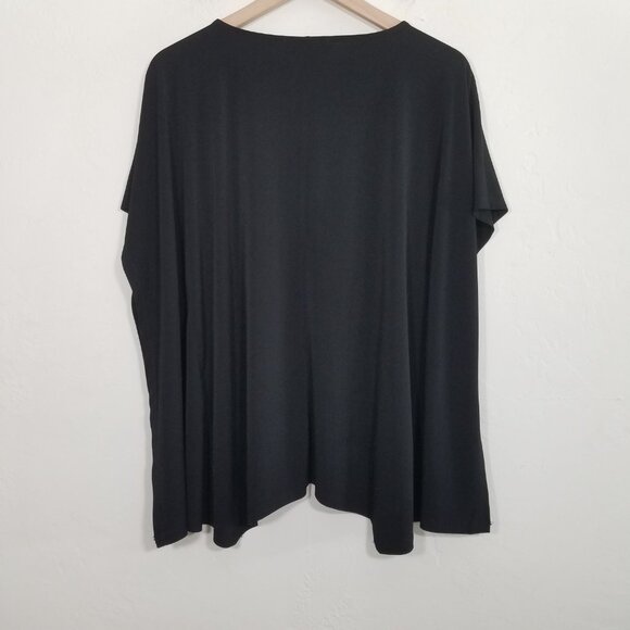 NWT MICHAEL Michael Kors Tunic Top Blouse Black Size S - Picture 4 of 5